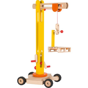Jeřáb - Otočný dřevěný, výška 64cm (Goki)