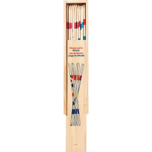 Společenská hra - Mikádo dřevěné v krabičce, 18cm (Goki)