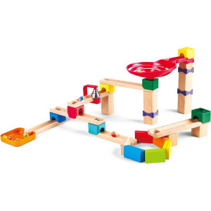 Kuličková dráha - Dřevěná Crazy Rollers, 50 dílů (Hape)