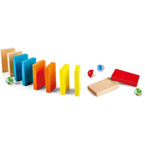 Kuličková dráha - Dřevěná Crazy Rollers, 50 dílů (Hape)