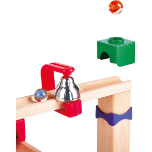 Kuličková dráha - Dřevěná Crazy Rollers, 50 dílů (Hape)