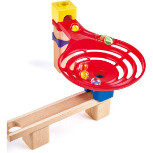 Kuličková dráha - Dřevěná Crazy Rollers, 50 dílů (Hape)
