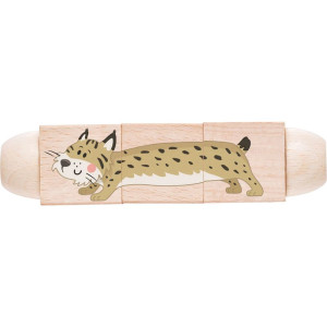 Hračka do ruky - Otáčecí kubus lesní zvířata (Woody)