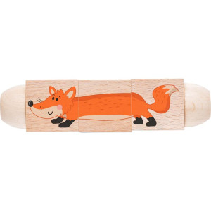 Hračka do ruky - Otáčecí kubus lesní zvířata (Woody)