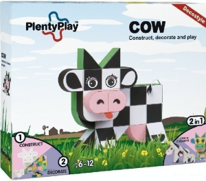 Plenty Play Decostyle - Stavebnice, Cow