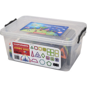 Magformers - Box Jumbo 2023, 146 dílků