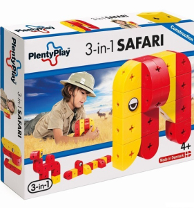Plenty Play Construction - Stavebnice, 3-in-1 Safari