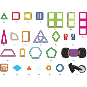 Magformers - Box Master GIGA, 124 dílků