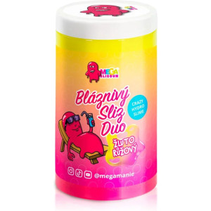 Megaslizoun - Sliz, Bláznivý Duo žluto-růžový, 430 g