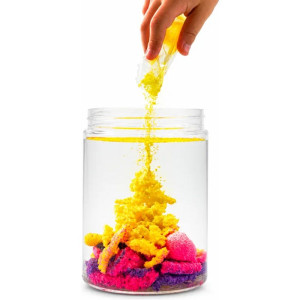 Megapísek - Magický písek, Hydrofobní 5 barev, 200 g