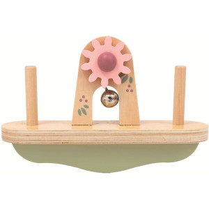Skládačka s kroužky - Balanční houpačka zvířátka (2Kids Toys)
