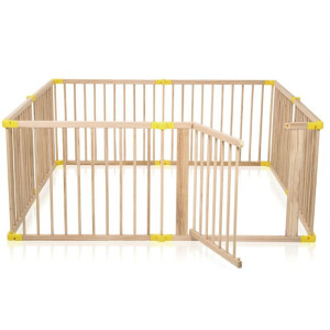 Dětská ohrádka - Dřevěná přírodní XXL variabilní (2Kids Toys)
