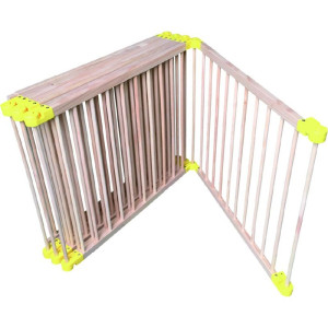 Dětská ohrádka - Dřevěná přírodní XXL variabilní (2Kids Toys)