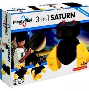 Plenty Play Construction - Stavebnice, 3-in-1 Saturn