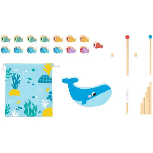 Motorická hračka - 3v1 Velryba (2Kids Toys)