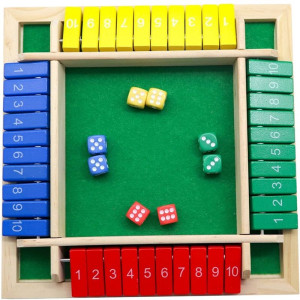Společenská hra - Shut the box, Šance pro 1 - 4 hráče (2Kids Toys)