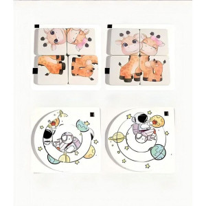 Motorická hračka - Activity board domeček bílý (2Kids Toys)