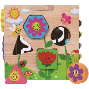 Motorická kostka - Veselá zvířátka s labyrintem (2Kids Toys)