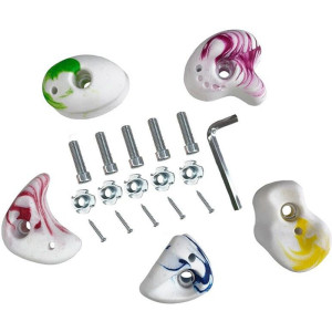 Lezectví - Lezecké úchyty Mramorové, 5ks (2Kids Toys)
