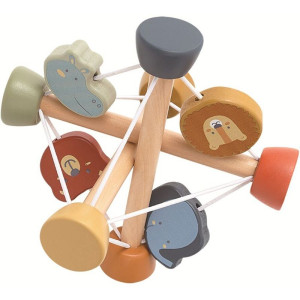 Chrastítko - Hračka do ruky, Aktivní koule Safari (2Kids Toys)