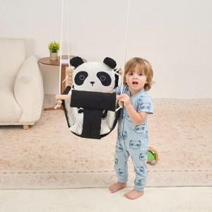 Houpačka - Dětská textilní 100% bavlna Panda (2Kids Toys)