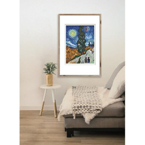 Hama zažehlovací korálky - MIDI Box, 10000ks Art Obraz Van Gogh