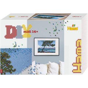 Hama zažehlovací korálky - MIDI Box, 10000ks Art Obraz Claude Monet