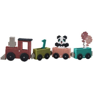Hama zažehlovací korálky - MIDI Box, 6000ks Art 3D Narozeninový vlak