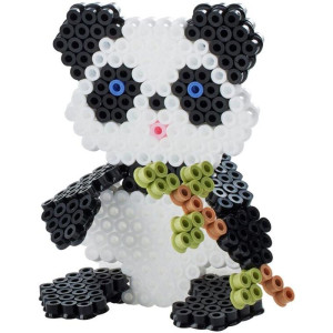 Hama zažehlovací korálky - MIDI Box, 2500ks Panda 3D
