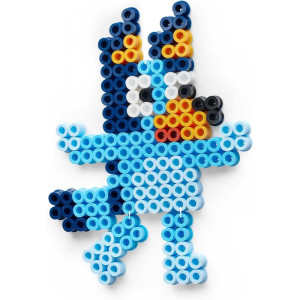 Hama zažehlovací korálky - MAXI Kyblík, 900ks Bluey