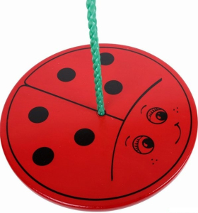 Houpačka - Houpací talíř barevný, Beruška (Bigjigs)