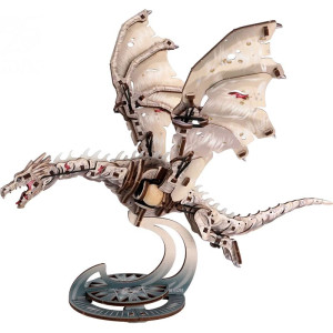 3D mechanický model - Harry Potter, Ukrajinský železnobřichý drak (Ugears)