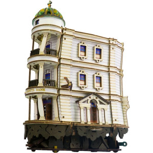 3D mechanický model - Harry Potter, Kuličková dráha Gringottovy banky (Ugears)
