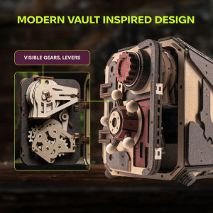 3D mechanický model - Trezor Safe Too (Ugears)