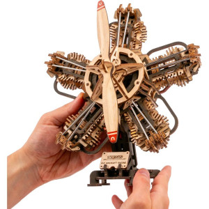 3D mechanický model - Letecký motor R-5 (Ugears)