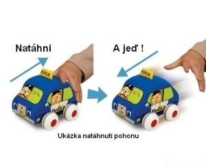 K’s Kids - Lákové natahovací auto, Hasiči