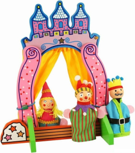 Divadlo - Stolní pro prstové maňásky (Bigjigs)