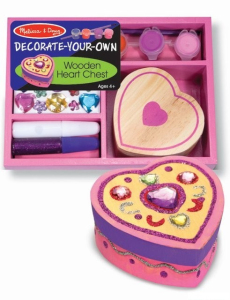 Kreativní sada - Dekorace, Šperkovnice srdce (M&D)