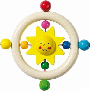 Chrastítko - Kroužek Sluníčko (Heimess)