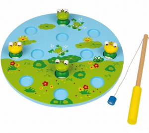 Magnetický rybolov - Chytání žabiček (Legler)