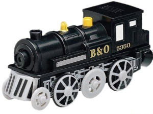 Vláčkodráha mašinka - Elektrická s pohonem, Černá (Maxim)