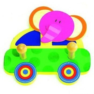 Věšák - Dvojvěšák, Slon v autě