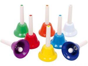 Hudba - Zvonková hra, 8 zvonků různé tóniny (Legler)