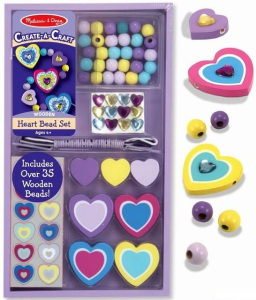 Kreativní sada - Tvorba korálků, Srdce (M&D)