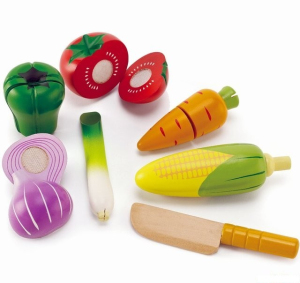 Krájení - Zelenina na suchý zip (Educo)