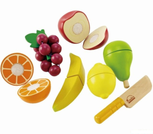 Krájení - Ovoce na suchý zip (Educo)