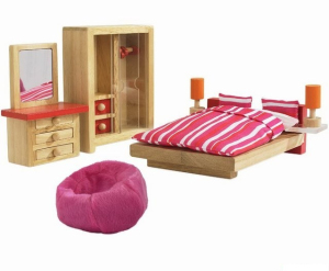 Nábytek pro panenky - Ložnice (Educo)