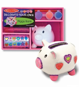 Kreativní sada - Dekorace, Pokladnička prasátko (M&D)