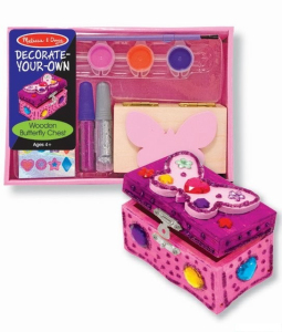 Kreativní sada - Dekorace, Šperkovnice motýl (M&D)