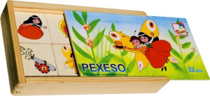 Pexeso - Maková panenka, 32ks (Bino)